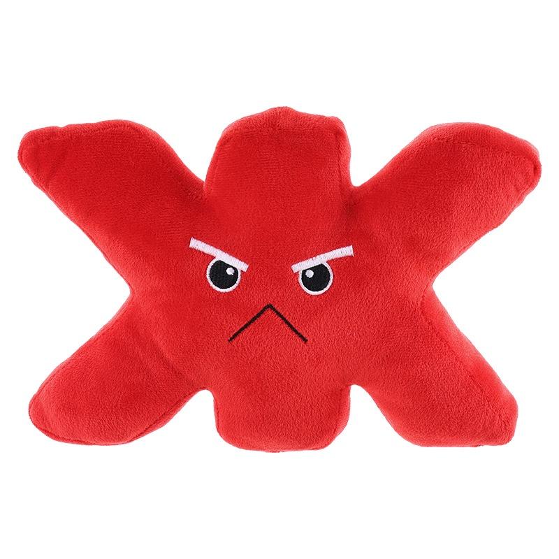 Плюшевая игрушка-подушка в виде русской буквы из Alphabet Lore для детей, мягкая и приятная на ощупь кукла-мягкая игрушка