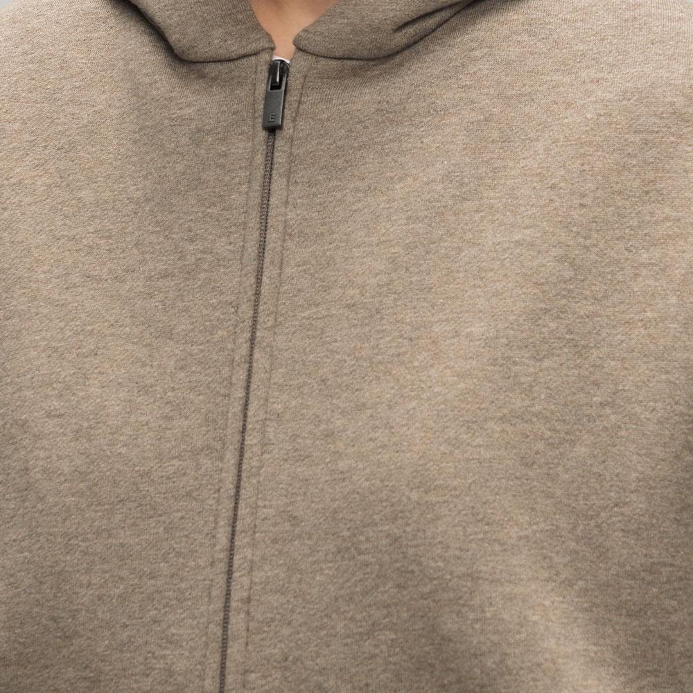Fear of God Essentials Классическая толстовка с полной молнией 'Homestead Heather' Мужская 192AS254781F