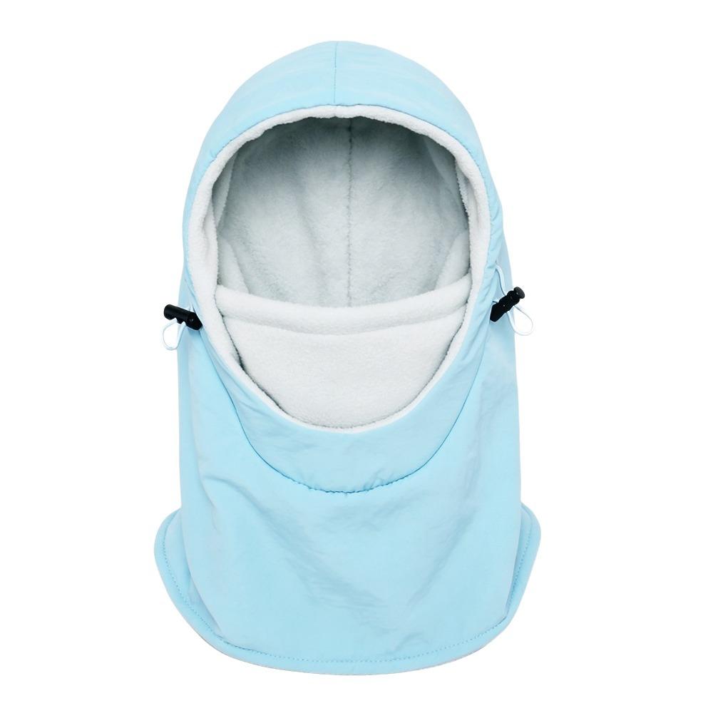 Thick Winter Face Mask Warm Windproof Hood Hat Hooded Kids Balaclava Hat Cold Weather