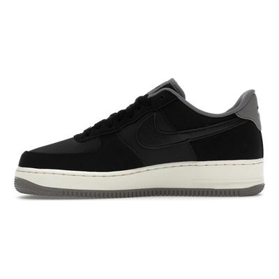 Кроссовки Air Force 1 07 LV8 Black Flat Pewter Unisex цвета кокоса и молока FZ5225-001