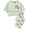 Garfield Womens/Ladies Coffee Long Pajama Set