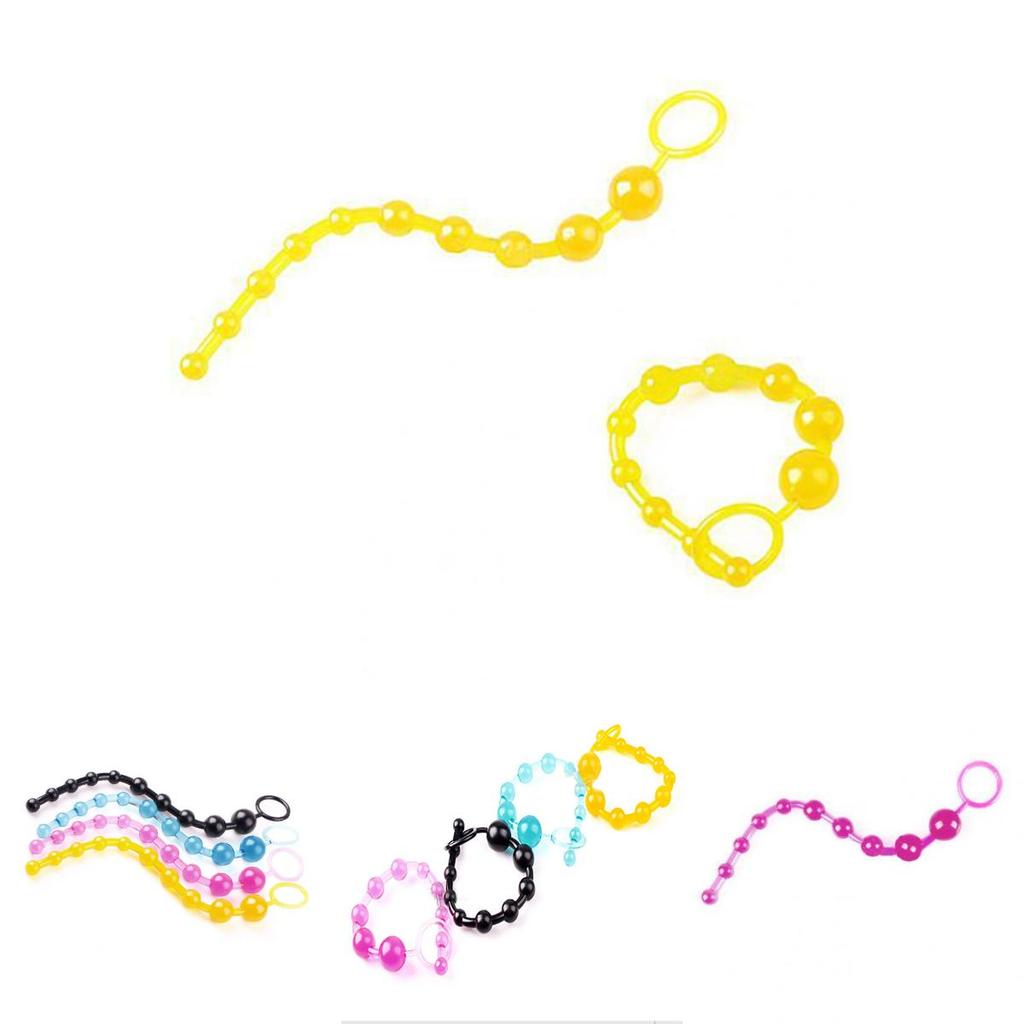 Бусы сексуальная цепь оргазм влагалище Plug Play Pull Ring Ball Jelly Анальный инструмент унисекс