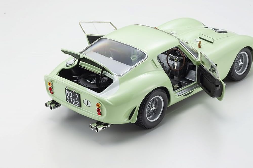 Kyosho Original Scale Scale Ferrari 250GTO 1962 Goodwood Finished Product KS08438C 1/18 #15 (Light Green)