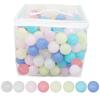 Hugmuu Цветные шарики Шариковый бассейн Детский 8 цветов Пастель 8 5,5 см (200 шариков, цвета)