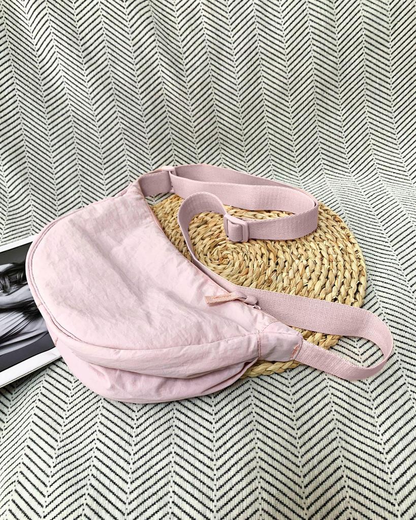 U-Style 2025 Женская модная нейлоновая сумка-пельмень кроссбоди - Легкая, универсальная, маленькая наплечная сумка