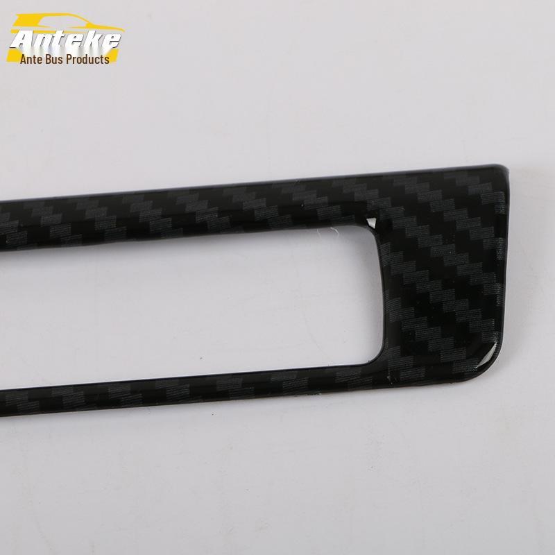 Применимо для 2020 Mazda 3 Накладка нижней левой центральной консоли и наклейка с блестками на переключатель фар