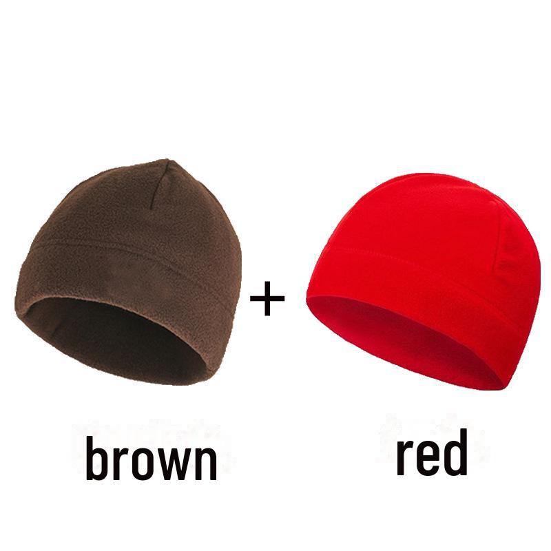 Унисекс ветрозащитная флисовая шапка для альпинизма и велоспорта