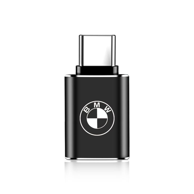 Car Charging Adapter TypeC To USB Converter Car Accessories For BMW E90 E60 E46 E39 F30 F10 E87 X3 X4 X5 X6 X7 X1 G30 G20 Z3 Z4