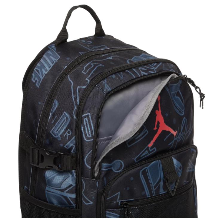 New Jordan Polyester Backpack Black IQ5331