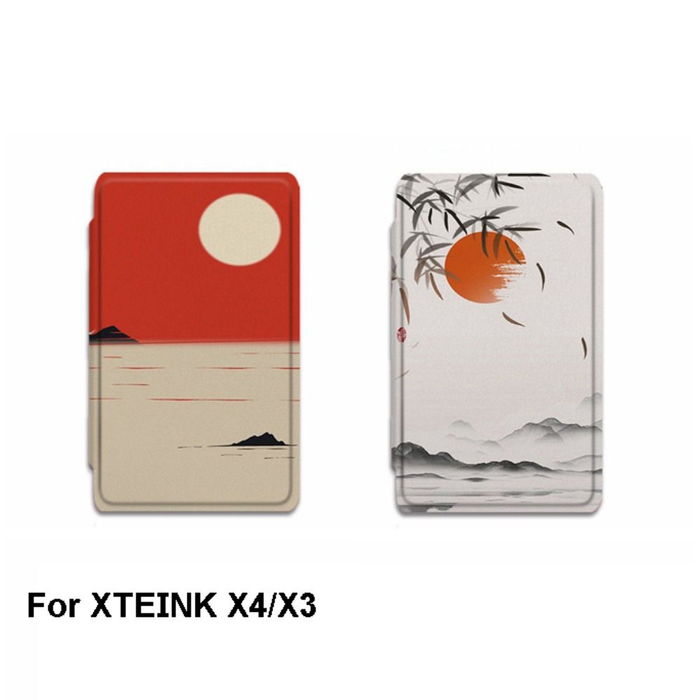 Anti-fall Magnetic Case Japanese Style Folio Shell High Quality Protective Cover for XTEINK X4/X3