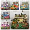 3D Animal Bedding Set Kids Boys Men's Duvet Covers Pillowcases 2/3pcs Single Double Bed Cover Gift AU/DE/EU All Bed Sizes Available