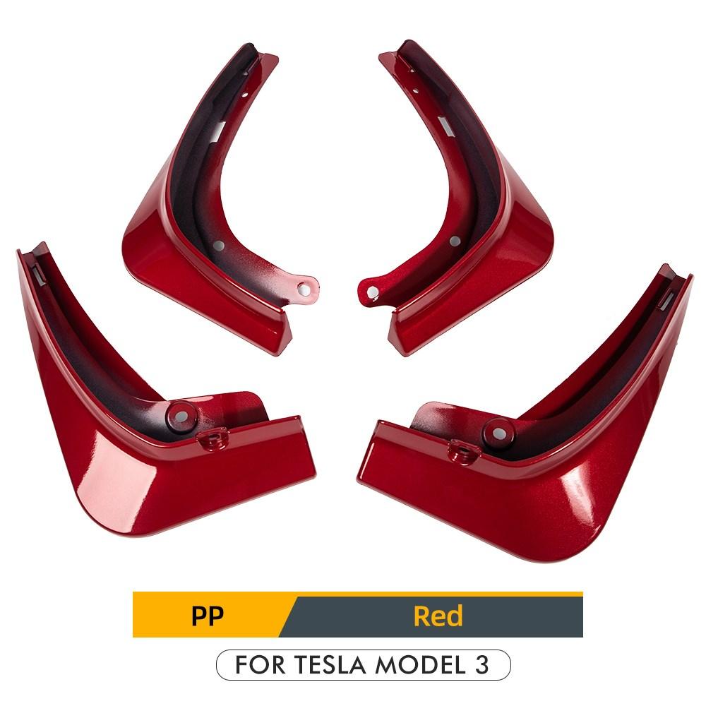 4 шт./компл. автомобильные брызговики новой энергии для Tesla Model 3 Model Y Fender матовый черный углеродное волокно ABS