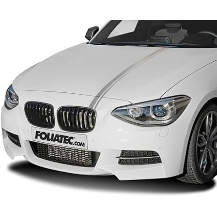 Autocollants - FOLIATEC - Lines - Argenté Mat - Résistants aux intempéries - Montage facile