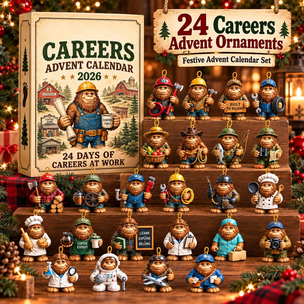 -Day Advent Calendar for Christmas Countdown, Fun Holiday Calendar