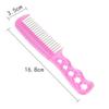 New Anti-static Women Anti-static Beauty Handle Comb Steel Tooth Styling Wig Tool