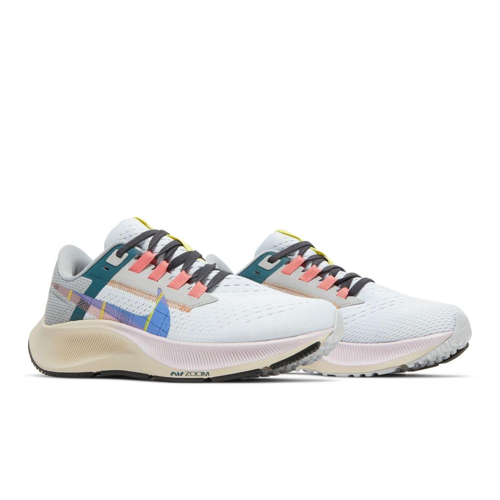 Nike Womens Air Zoom Pegasus 38 Premium 'Blue Tint Regal Pink' (women's sizes) Blue Tint / Regal Pink / Light Smoke Grey / Multi-Color