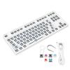 87 Key RGB Mechanical Keyboard DIY Kit TKL Layout Switch Hot Swap ABS Aluminum Alloy Modular