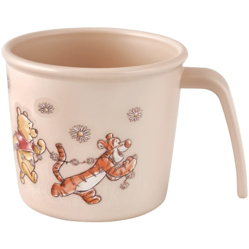 Skater Baby Tableware Cup for Children Around 5 Months ~ Antibacterial Plastic 230ml Disney Winnie the Pooh Picnic XP21AG-A