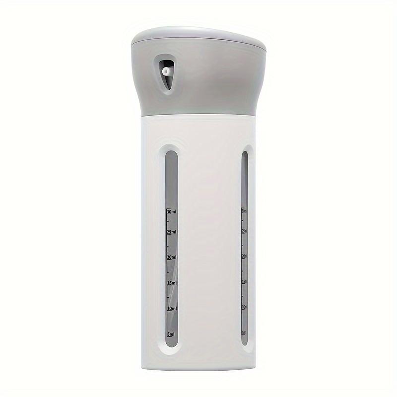 Набор дорожных диспенсеров 4 в 1 включает четыре пустых многоразовых контейнера для косметических туалетных принадлежностей. Необходимые принадлежности для путешествий.