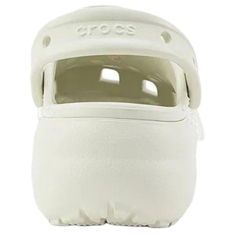 Crocs Жемчужное кружево, обувь-облако с отверстиями, женская, белая