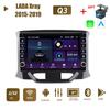 Автомобильное стерео радио на базе Android 2 Din для LADA Xray 2015-2019 с кнопочной ручкой, GPS-навигацией, мультимедийным видеоплеером Carplay, 2 + 32 ГБ