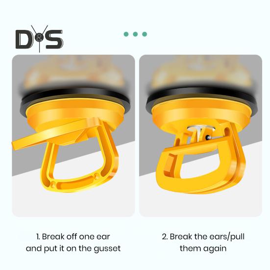 Powerful Car Dent Remover Suction Cup Dent Puller with Ergonomic Handle Easy To Use Paintless Car Body Dent Repair Kit