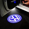 Для VW VOLKSWAGEN Новые 2 шт. Беспроводная HD Подсветка Салона Проектор Двери Автомобиля Приветственный Свет Для Volkswagen VW RLine R Golf Amarok T5 P