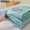 Однотонное одеяло с кондиционером, летнее, для одного человека, студенческое общежитие, одеяло с кондиционером, машинная стирка