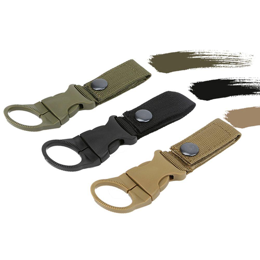 Buckle Water Bottle Holder Clip Nylon Webbing Buckle Water Bottle Buckle Hook Carabiner Belt