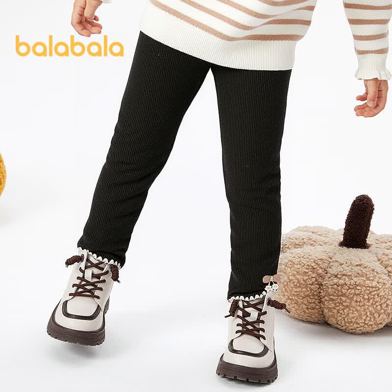 Зимние леггинсы на флисовой подкладке для девочек Balabala