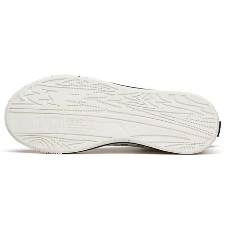 Anta Snoopy X Canvas High-Top Sneakers Women Sneakers White Black 922138604-3