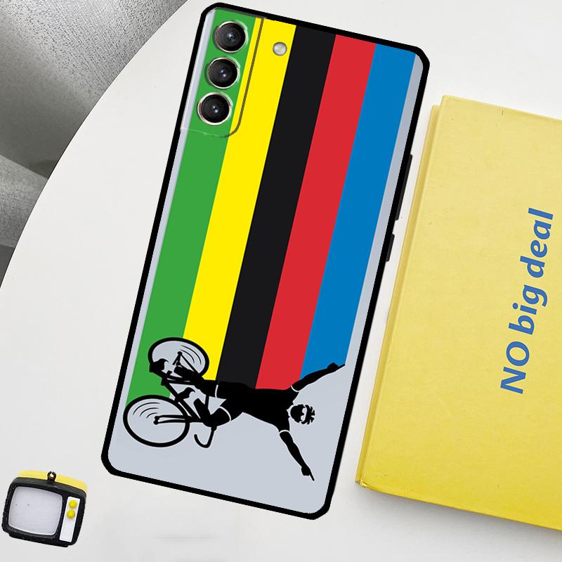 Cycling Bike Phone Case For Samsung Galaxy S26 S24 Ultra S20 S21 S22 S23 Plus S10 S24 FE S25 Ultra Cover