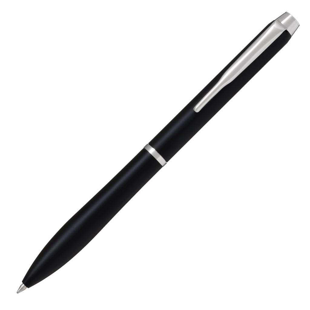 Pilot Шариковая ручка Etahlink Серебристо-черная Черная BEL17SB 0,7 мм, Ручка, Зажим, Корпус, Чернила,