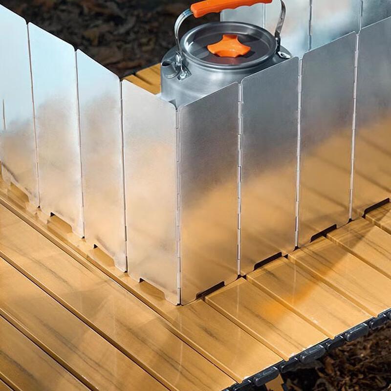 Портативный походный котелок с ветрозащитой