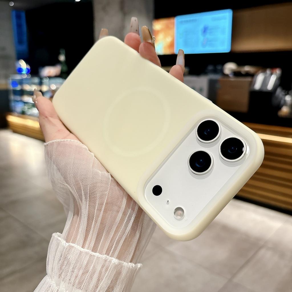 Модный INS Макарон Желейный Чехол с Беспроводной Зарядкой из PC+TPU для IPhone 17 Pro Max Air 16E 15 14 13 12 11 Plus Гладкая Задняя Крышка