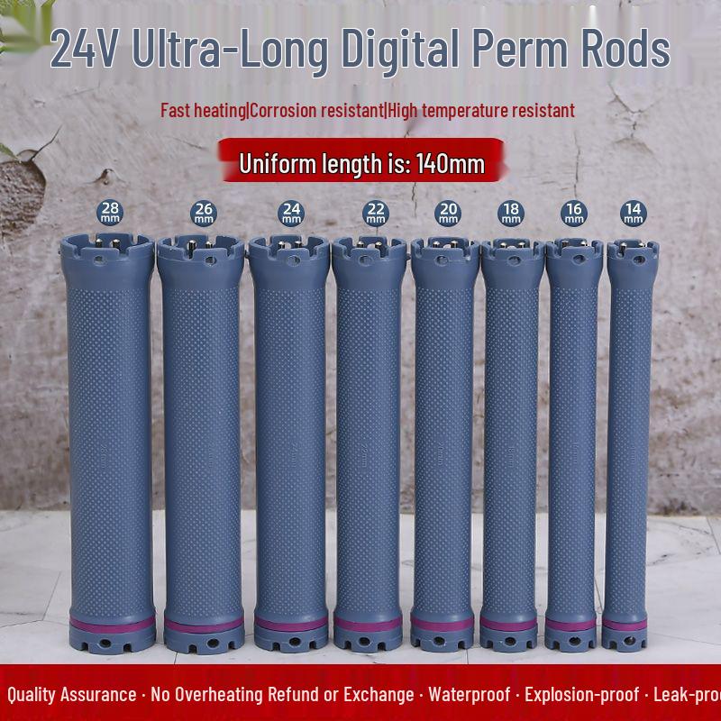 24V Extra Long Digital Perm Rod - 14cm French Bell Curler