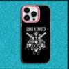 Чехол для телефона Band G-Guns N Roses Для iPhone 16,15,14,13,12,11,Mini,Pro,MAX Розовый Матовый Силиконовый Чехол