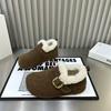 Теплые флисовые ботинки Birkenstock зимние новые Doudou обувь для ношения в снегу хлопковые ботинки