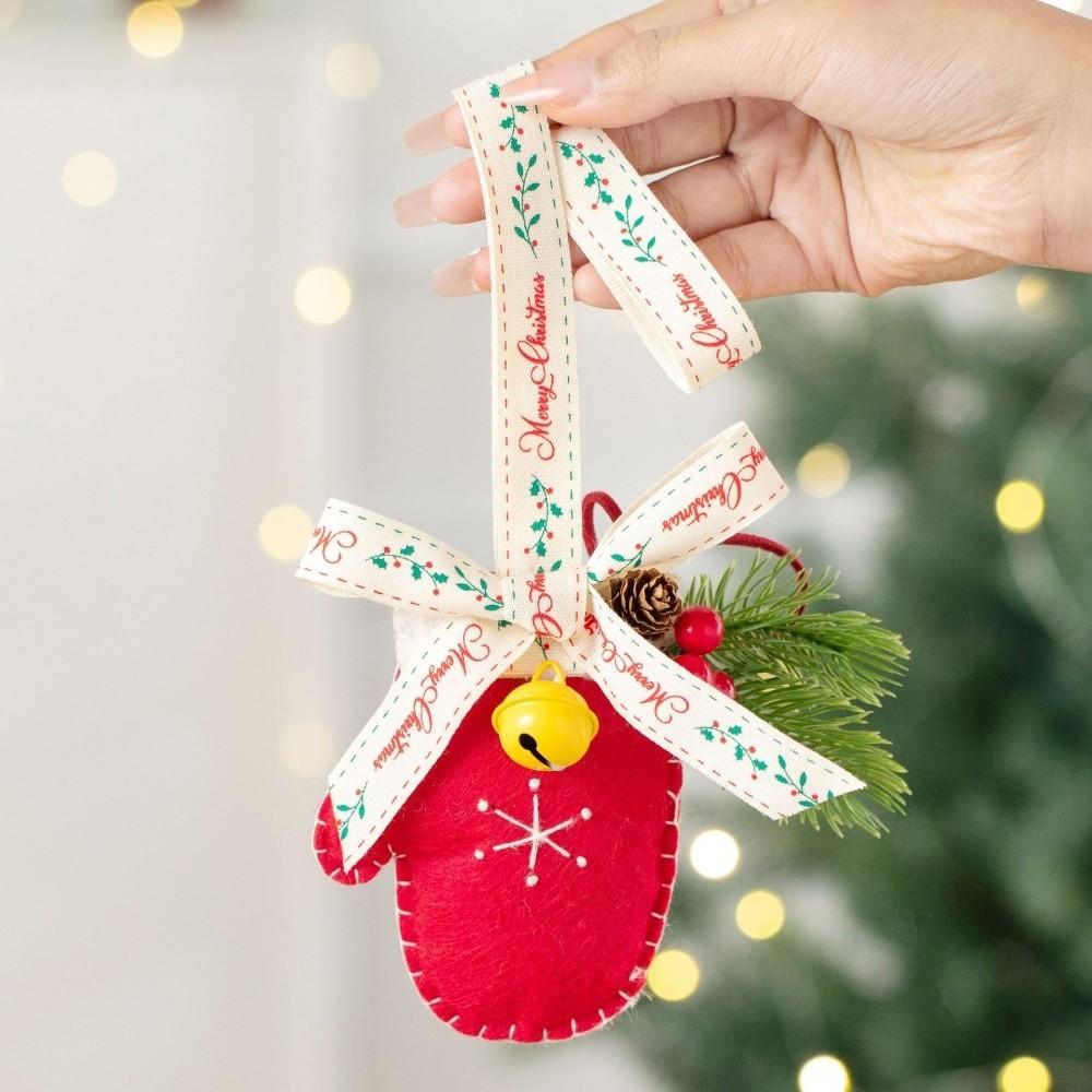 Boots Christmas Wool Felt Ornament Retro Holiday Tree Ornament Christmas Tree Hanging Decor