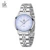 SHENGKE Новый Дизайн Женские Модные Часы Топ Бренд Нержавеющая Сталь Женские Кварцевые Наручные Часы Элегантные Женские Лучшие Подарки Часы
