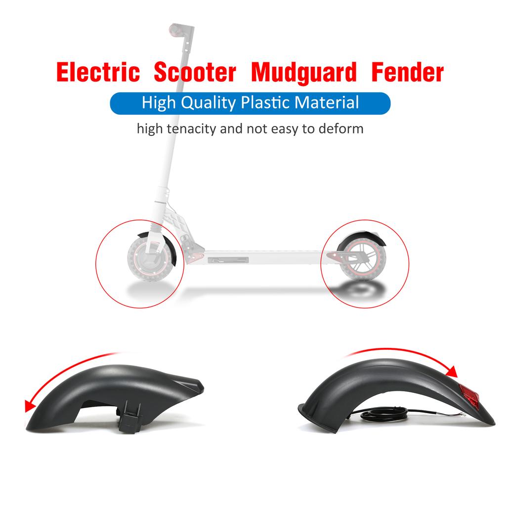 10-дюймовый электрический самокат защита переднего колеса защита заднего колеса комплект переднего заднего брызговика брызговик для Kugoo M4 кикскутера