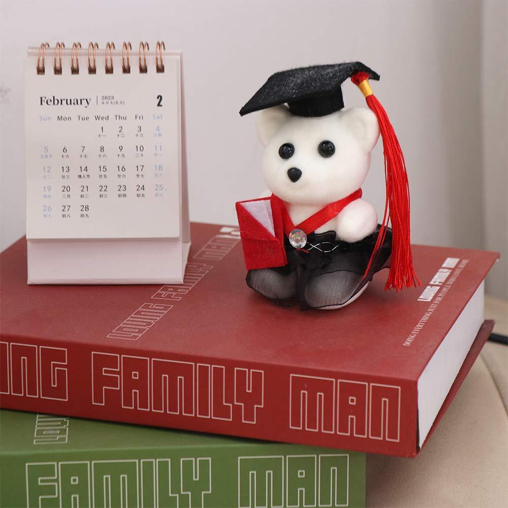 10 Pcs/set Graduation Ceremony Graduation Bear Doll Bouquet Bachelor Bear Plush Toy Student
