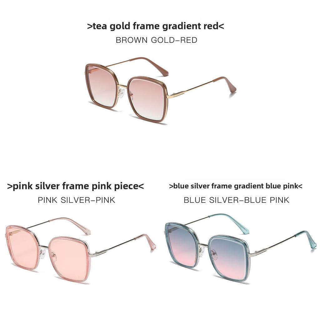 Fall Elegant Womens Sun Glasses With Gradient Lenses For Daily Wear And Parties