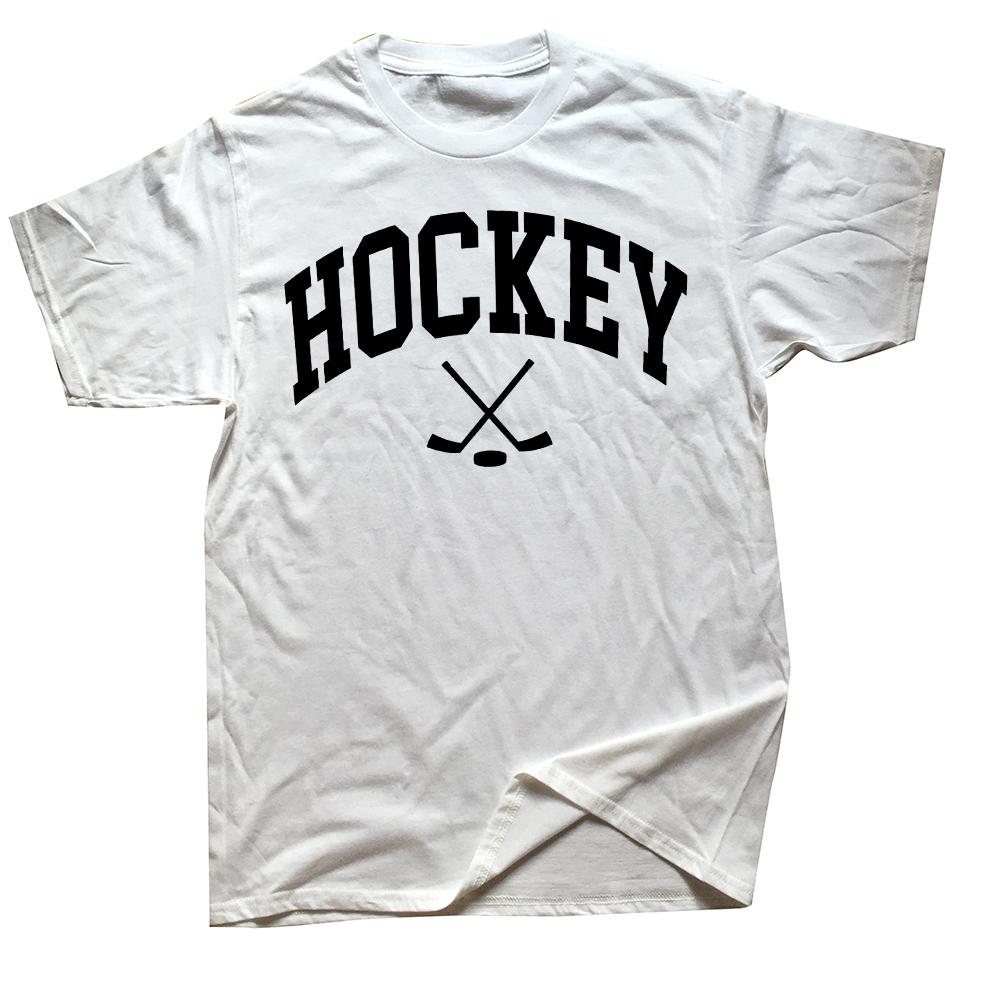 Смешная Хоккейная Классическая Футболка Летняя Мужская Женская Одежда Модные Футболки Хлопок Короткий Рукав Оверсайз Свободная Футболка Топы