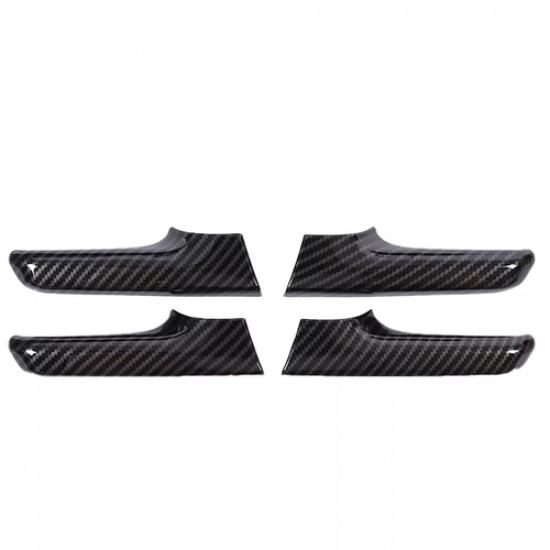 Накладки на ручки дверей салона из углеродного волокна 4 шт. для Toyota 4Runner 2010-2024