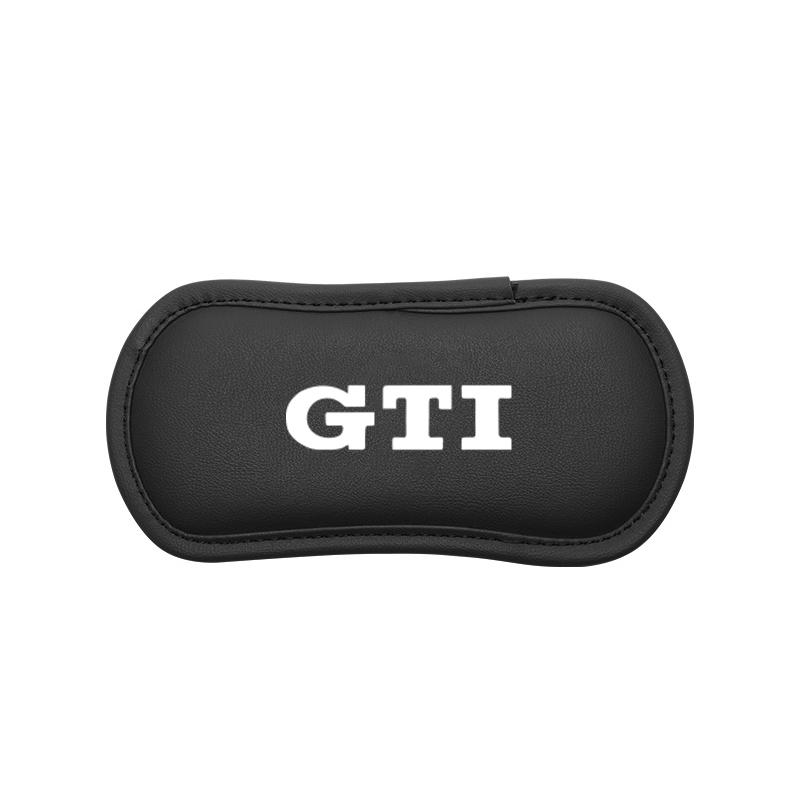 Leather Car Knee Pad Elastic Leg Cushion Armrest Pad Accessories Key For Volkswagen VW Golf Caddy T-Cross T-ROC T5 ID3Touran CC ze2