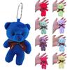 Teddy Plush Bear Toy Keychain Bag Pendant Stuffed Doll Home Decoration Gift Kids