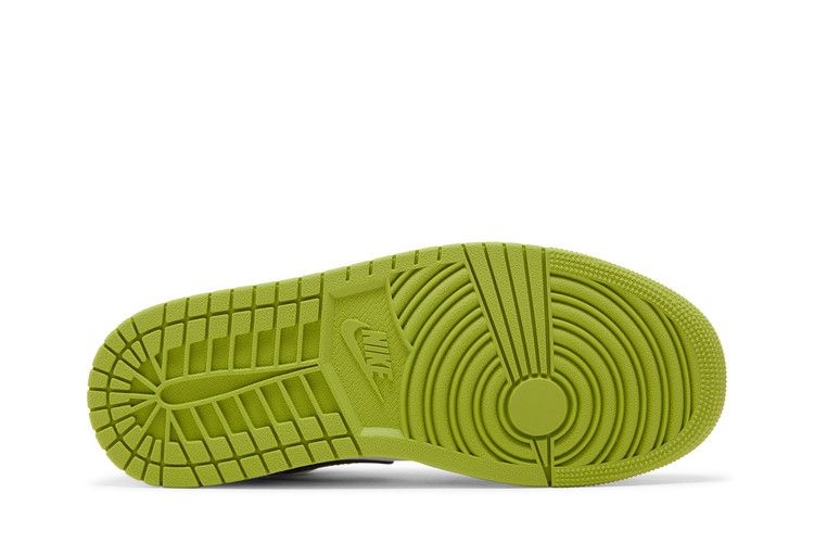 Jordan 1 Low Snakeskin Vivid Green (Women's) Sneakers