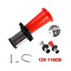 General-Use 12V Air For horn Producing 110dB Sound for Vehicle Functions in Cars Trucks and Recreational Vehicle Setups