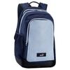 New Polyester Backpack Medium Unisex Navy Blue & Sky Blue 090697-10